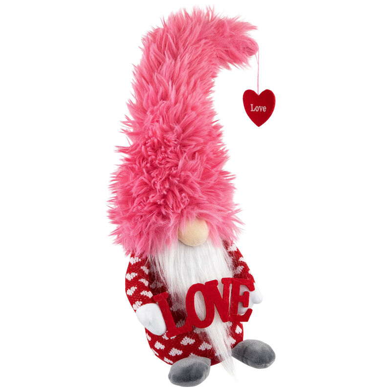 Fuzzy Love Valentine's Day Gnome - 18"