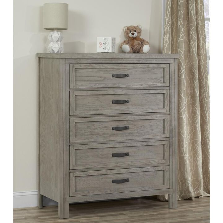 Soho Baby Hanover 5 Dr Chest Oak Gray