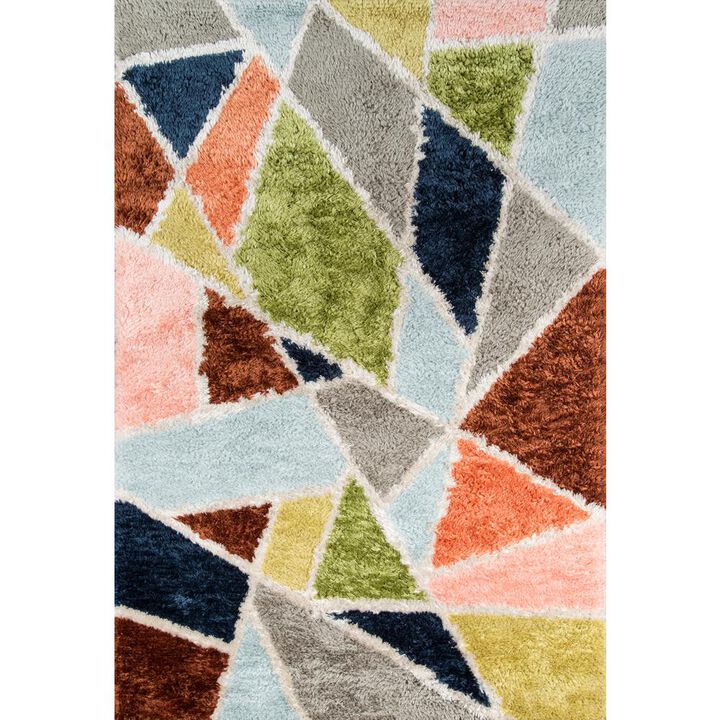 Novogratz Modern Rectangle Area Rug, Multi, 3'6 X 5'6
