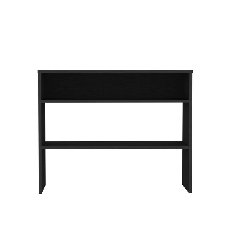 Saxman Library Desk 31.5" H, with 2 Shelves and 2 Legs, White