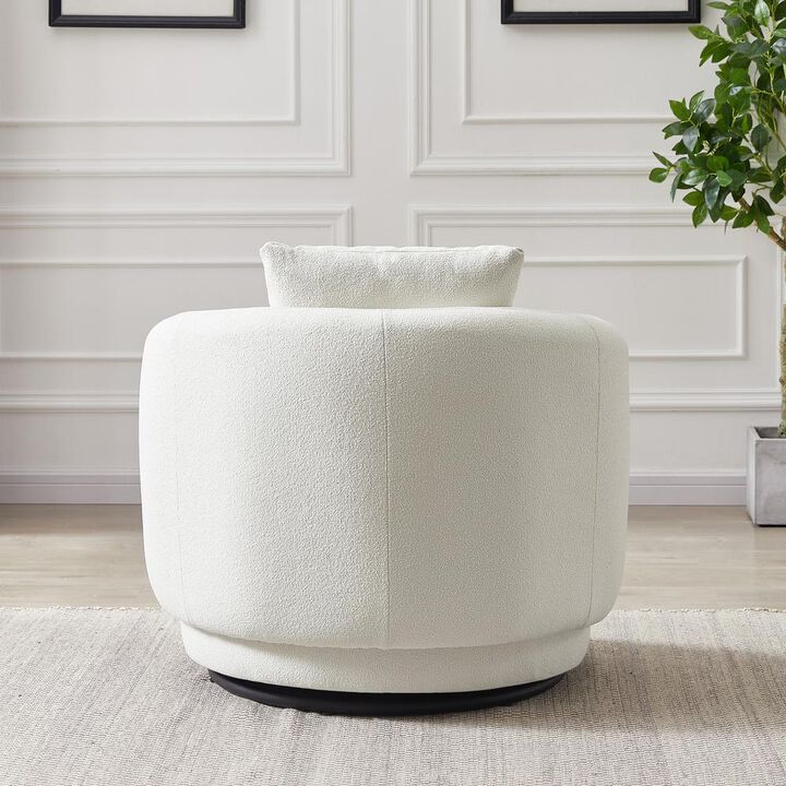 Ashcroft Furniture Co Dylan Boucle Lounge Chair