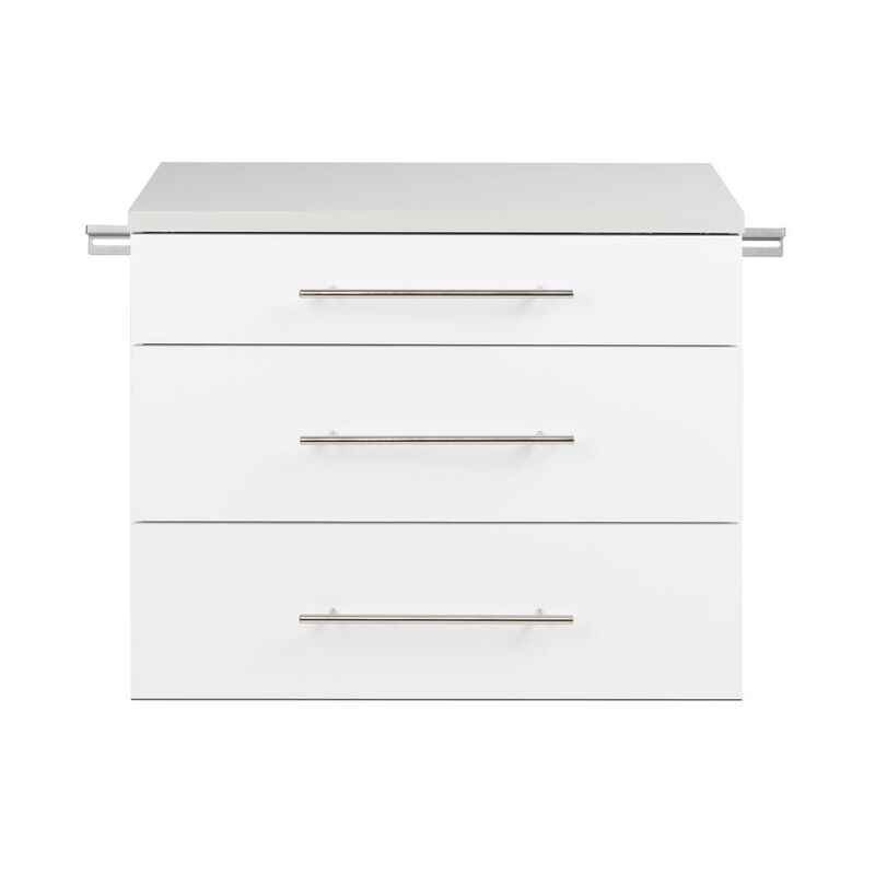Prepac White HangUps 90 Storage Cabinet Set G - 4pc