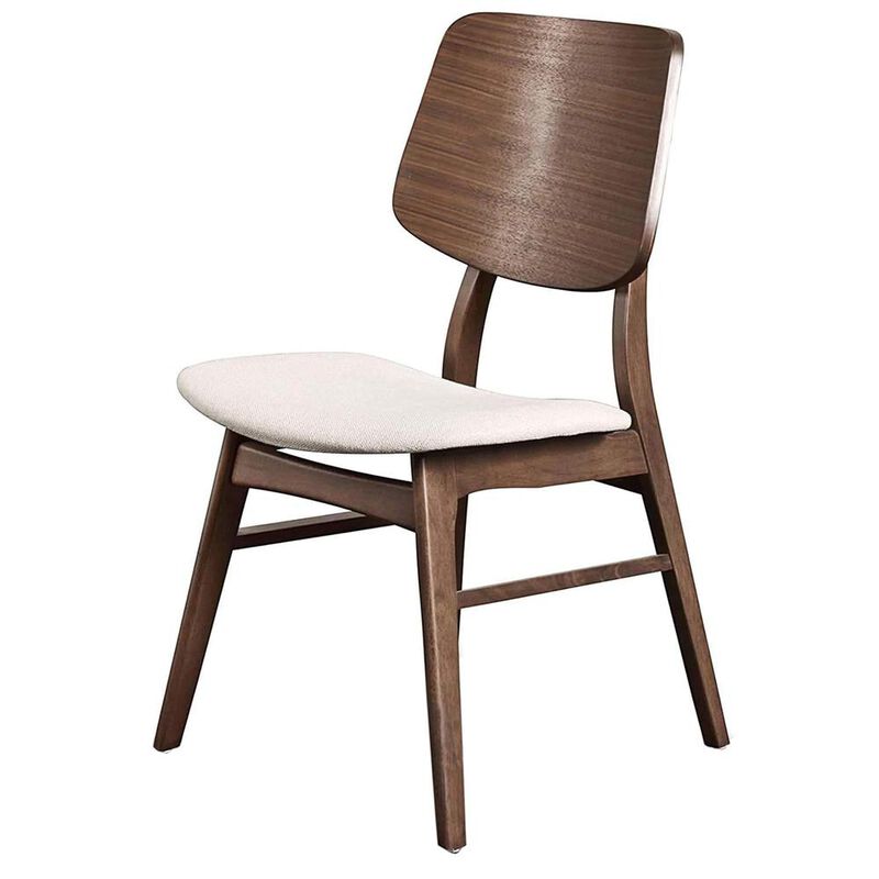 New Classic Furniture Oscar Walnut Solid Wood Dining Chair (Set of 4)