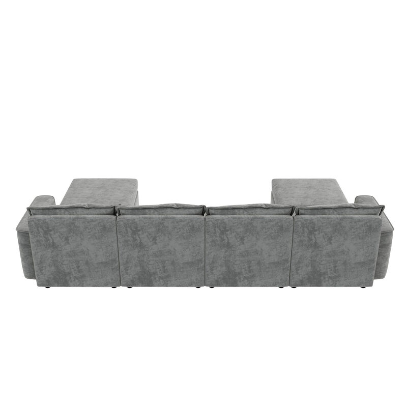 Merax Chenille Modular Sectional Sofa
