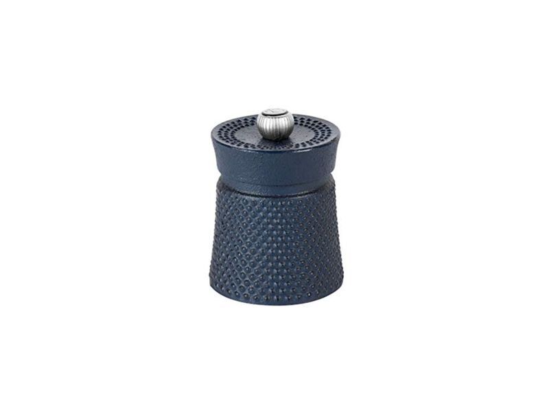BALI FONTE Cast Iron Pepper Mill, 8cm/3 In, Blue