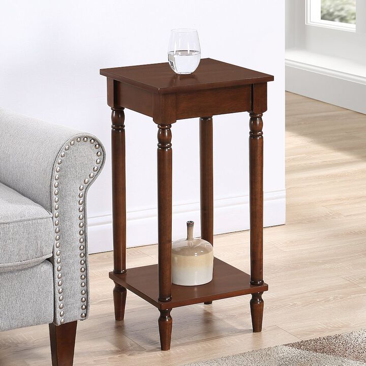 Convenience Concepts French Country Kim End Table with Shelf