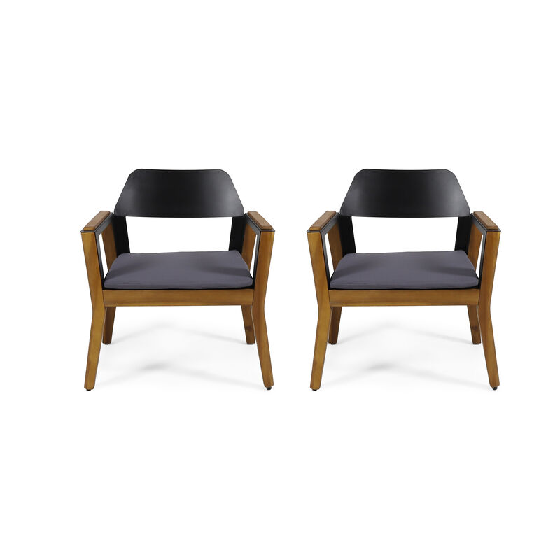 Merax Outdoor Club Chair Dining Chair 2 PCS