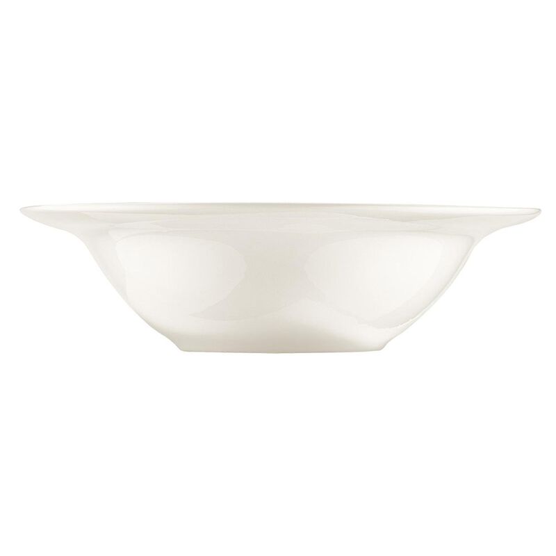 Gourmet dia.9" h:2.5" 24 oz. Round Warm White Porcelain Bowl (Set of 2)