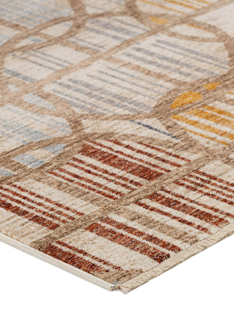 Neola NA12 Khaki 3' x 5' Rug