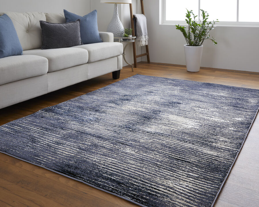Indio 39GXF Blue/Gray/Ivory 1'8" x 2'10" Rug