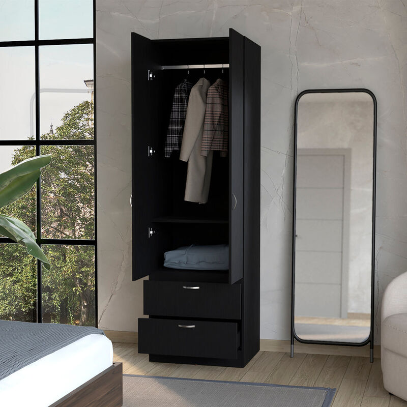 Armoire Marlton, Bedroom, Black