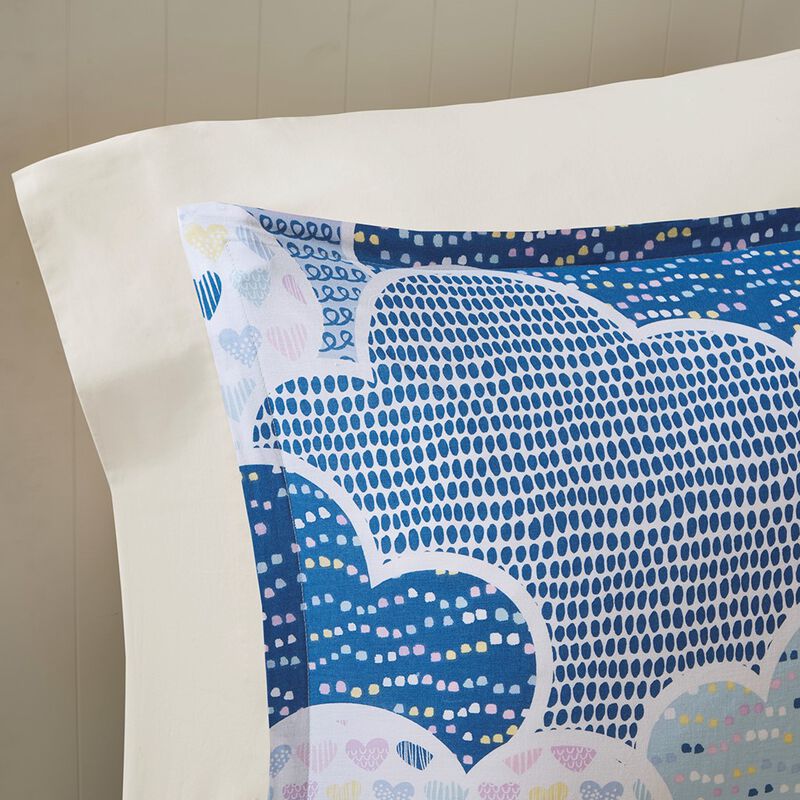 Gracie Mills Eowyn Cotton Printed Duvet Cover Set