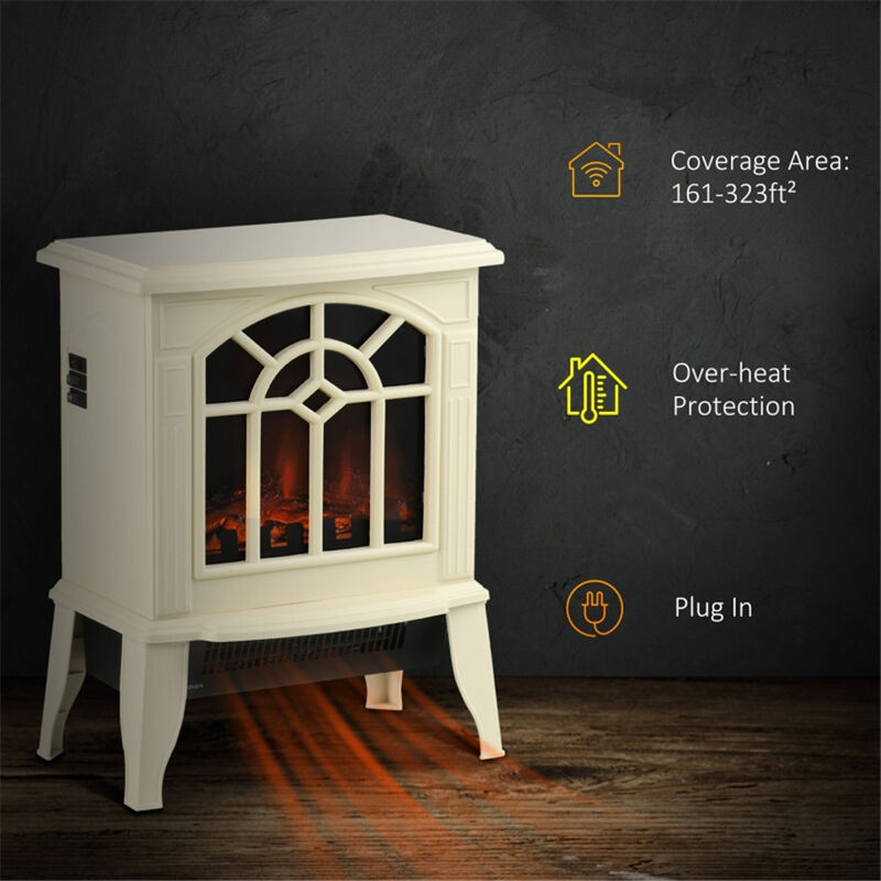 Electric Fireplace Heater Energy-Efficient Heating Solution with Stylish Design for Cozy Ambiance