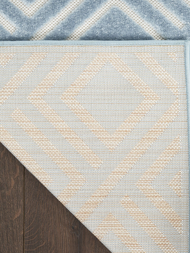 Care Free CAF03 Blue 7'10" x 9'10" Rug