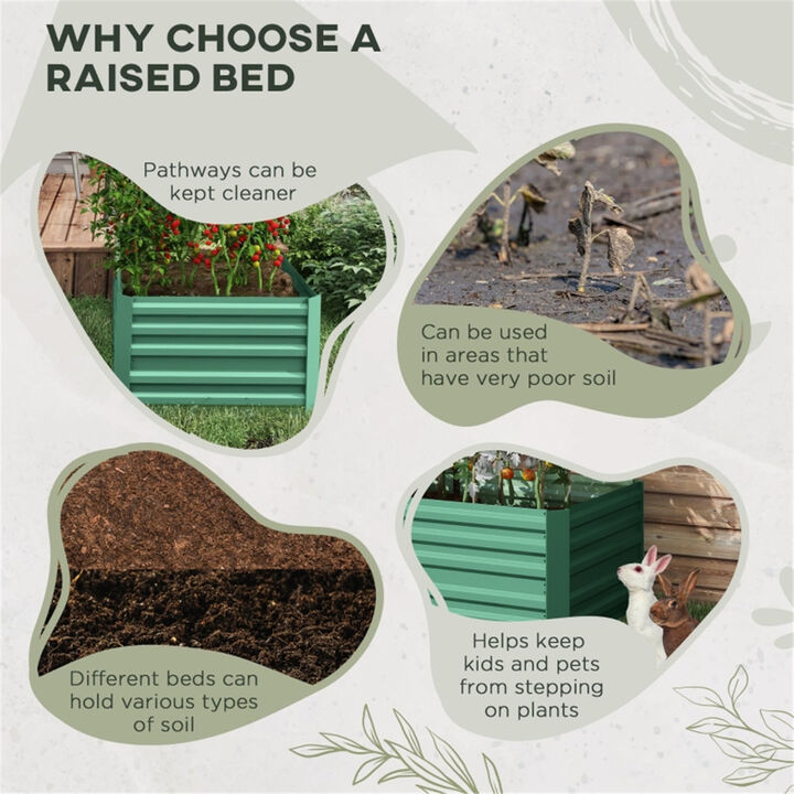 Outdoor Planter Box for Gardening and Planting Needs