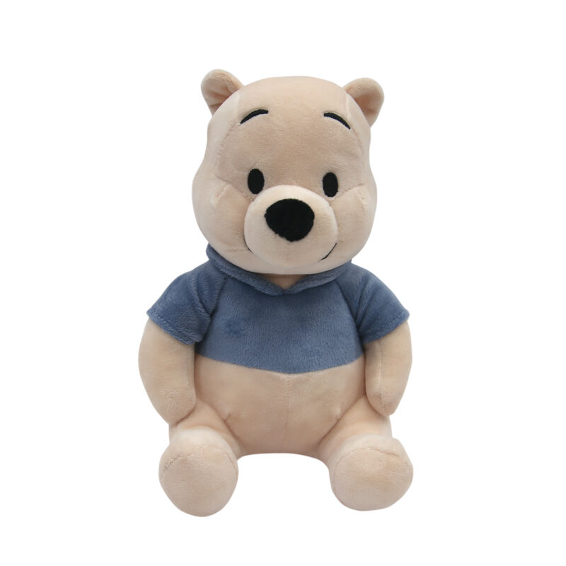Disney Baby Forever Pooh Beige/Blue Bear Plush Winnie the Pooh by Lambs & Ivy