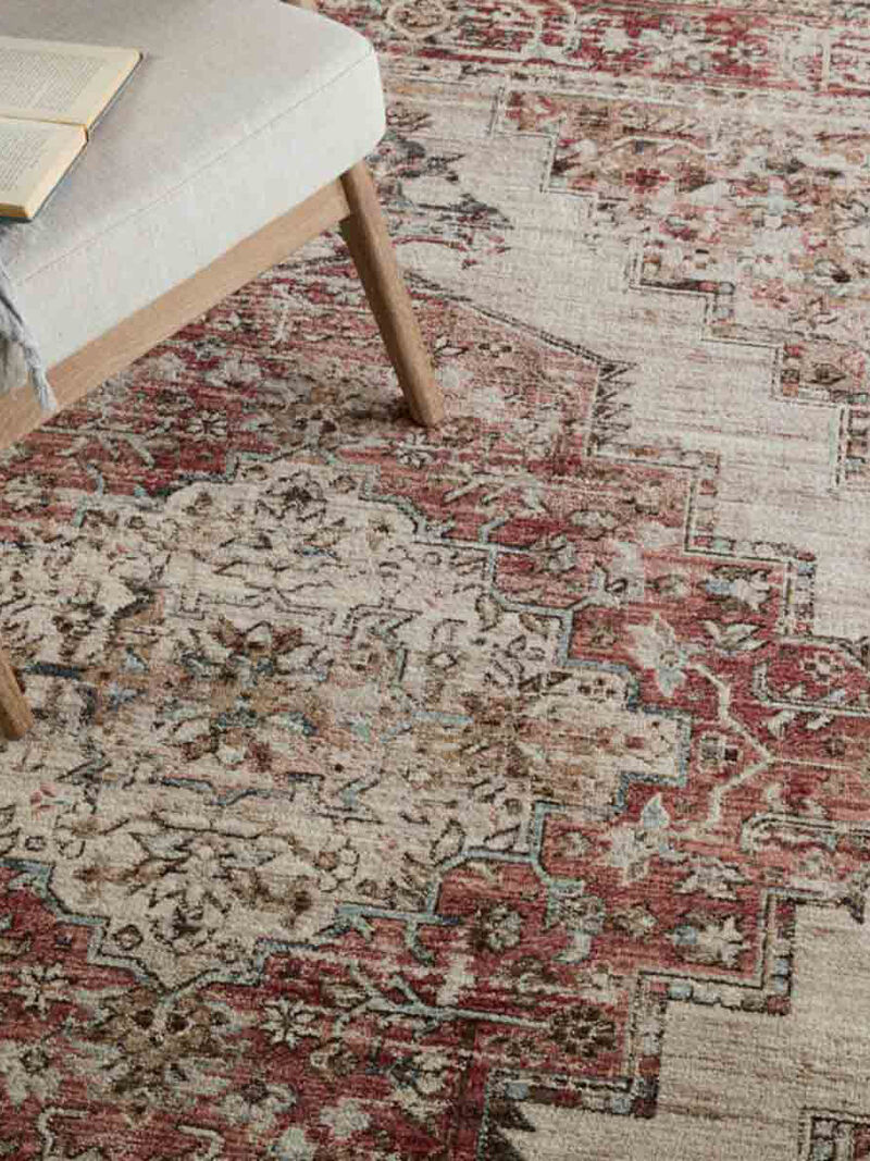 Leila Emory Red 8' x 10' Rug