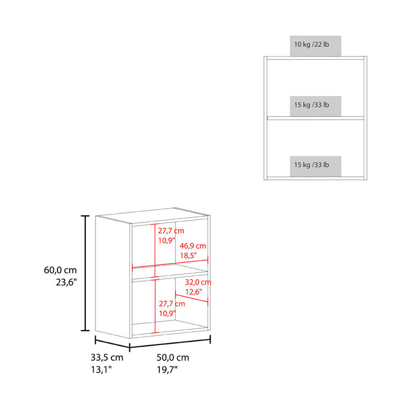Wall Cabinet Dennard, Kitchen, White