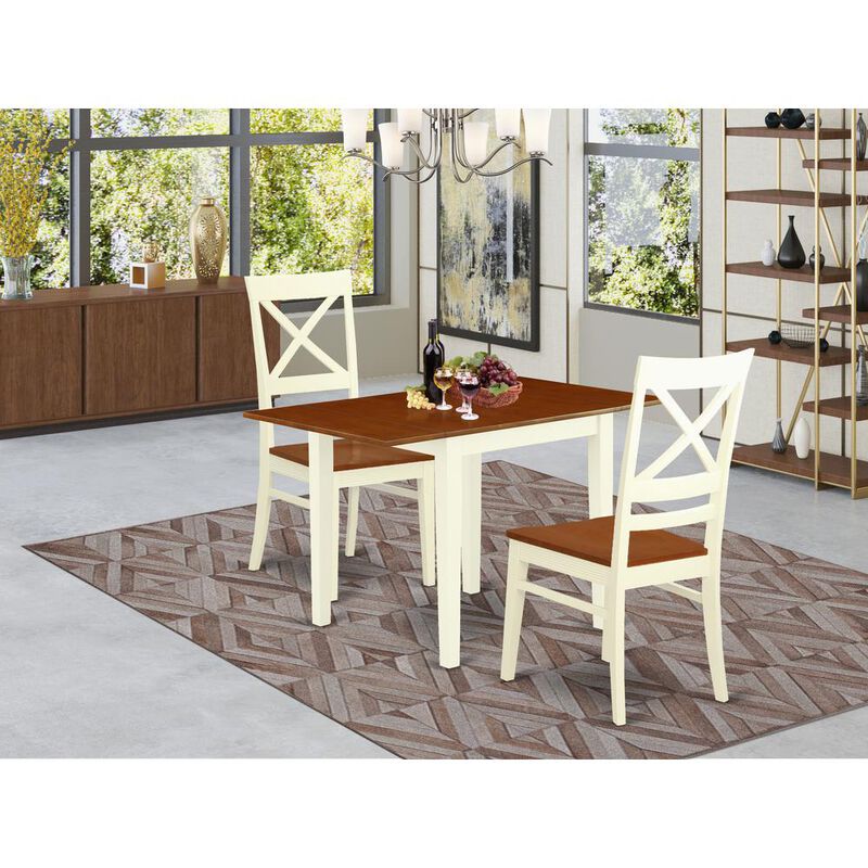 Dining Room Set Buttermilk & Cherry