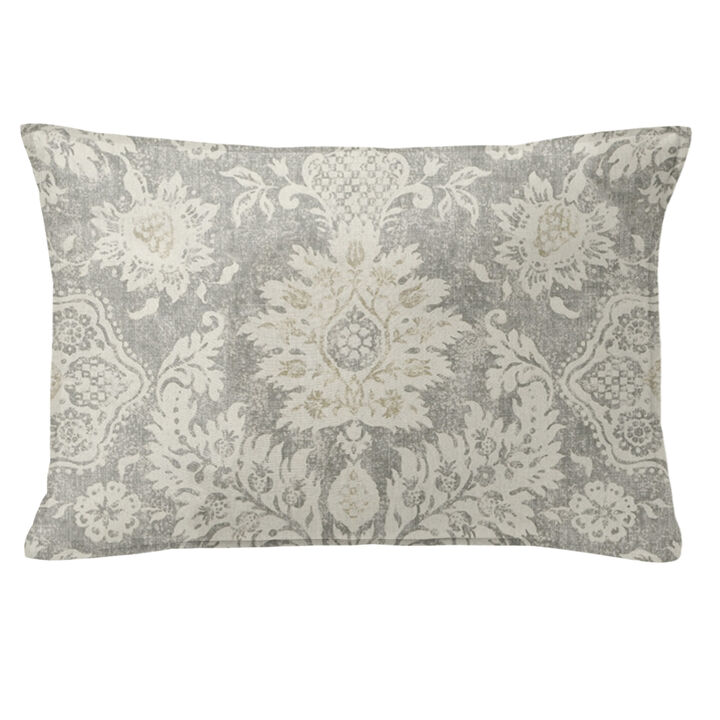 6ix Tailors Fine Linens Osha Taupe/Beige Decorative Throw Pillows