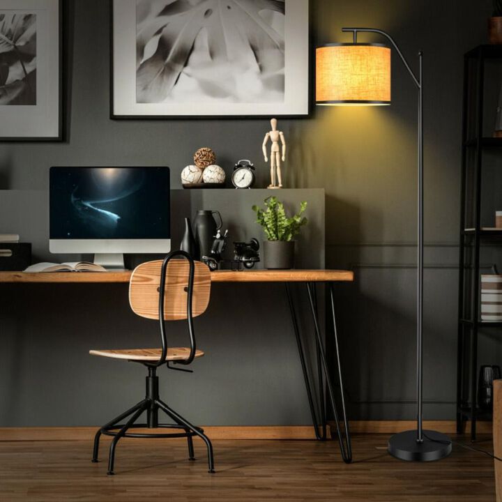 Hivvago Standing Floor Lamp with Adjustable Head for Living Room and Bedroom