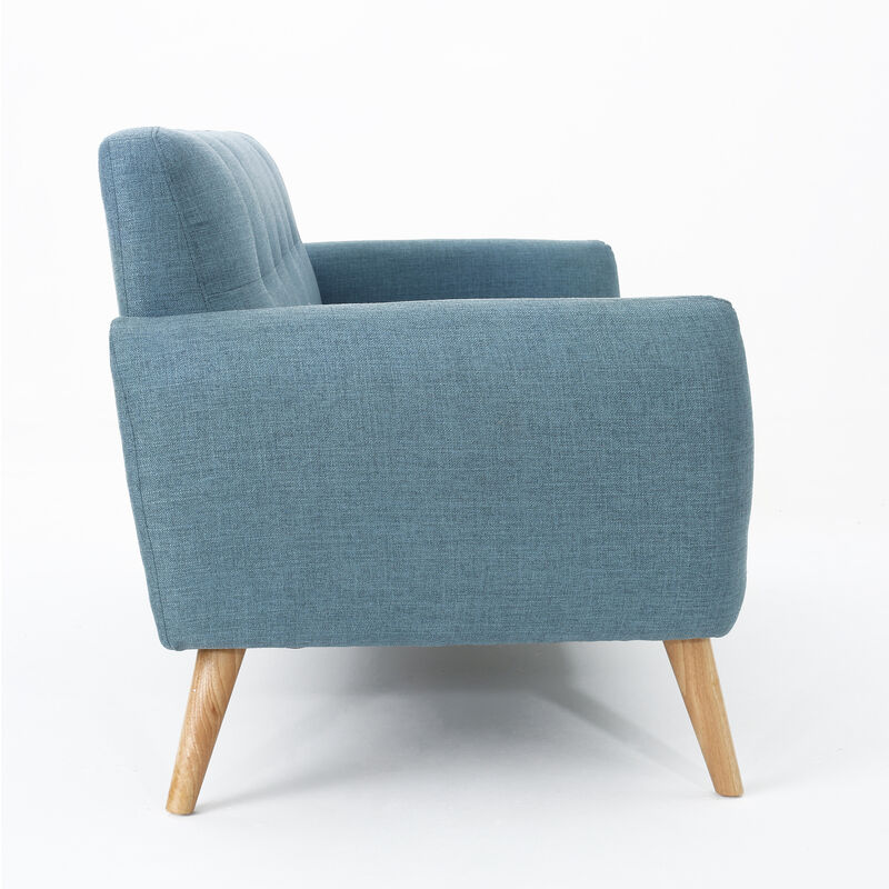 Merax Modern Fabric Loveseat Sofa