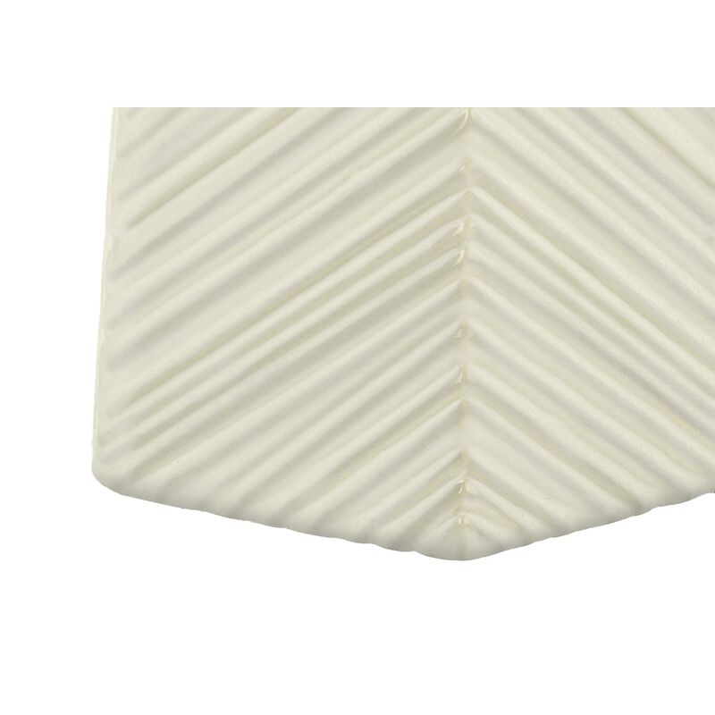 Monarch Specialties I 9614 - Lighting, 29"H, Table Lamp, White Ceramic, Ivory / Cream Shade, Contemporary