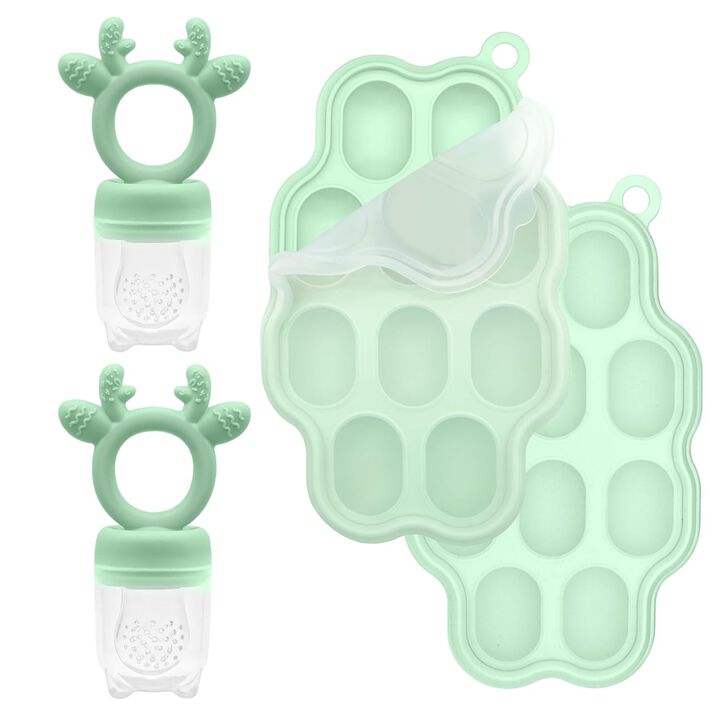 Fruit Feeder Pacifier with Frozen Ice Tray