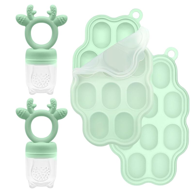 Fruit Feeder Pacifier with Frozen Ice Tray