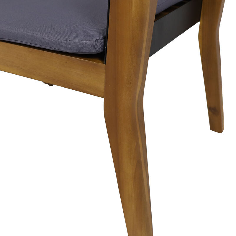 Merax Outdoor Club Chair Dining Chair 2 PCS