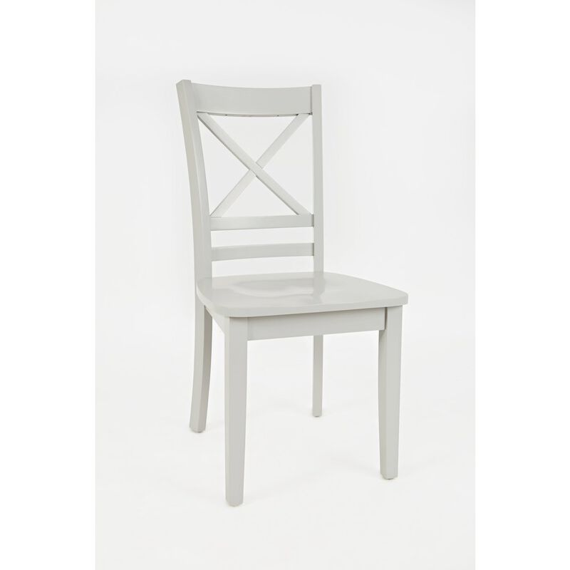 Jofran Simplicity Solid Wood Classic Cross-Back Dining Chair (Set of 2)