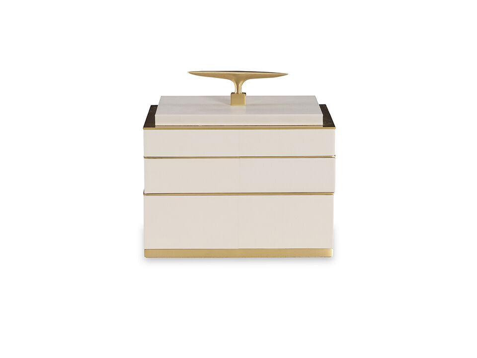 Cream Compartment Box