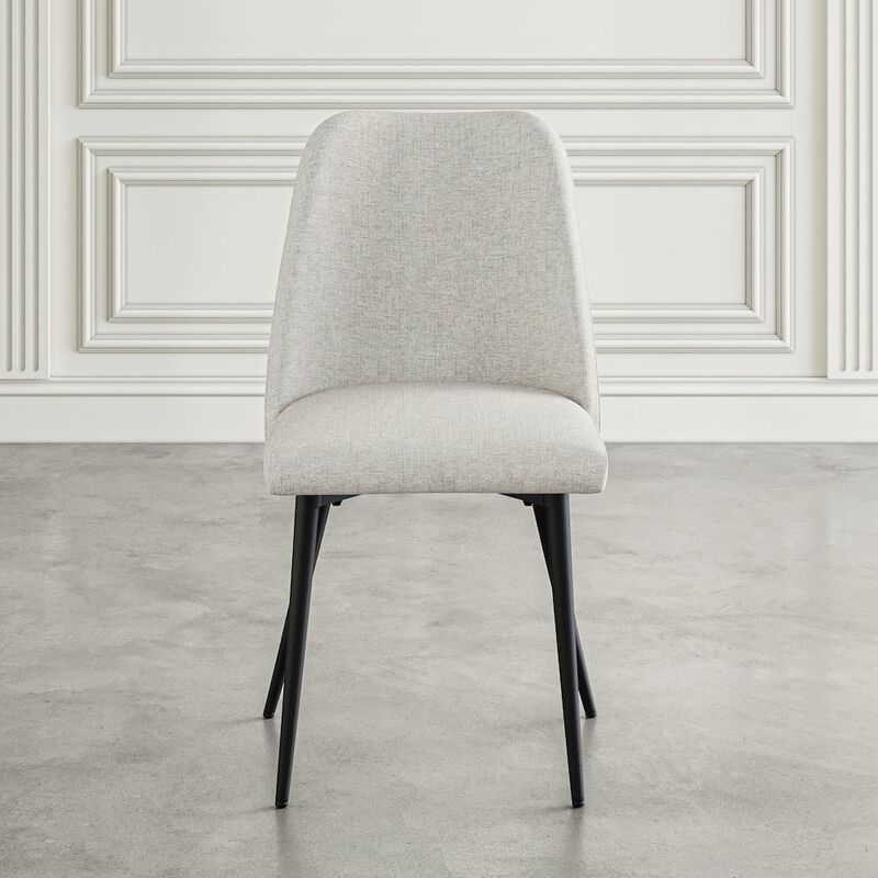 Jofran Macey Contemporary Modern Upholstered Dining Chair (Set of 2)