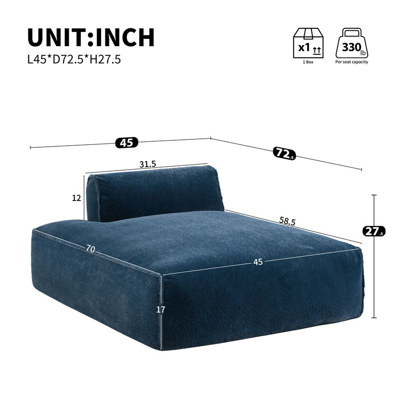 Merax Fully Compressed Sofa for Living Room