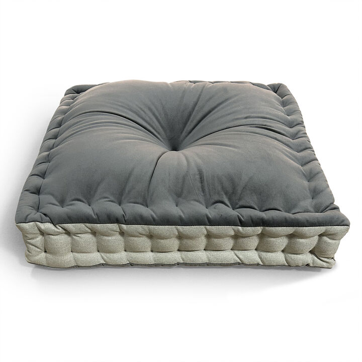 Small Sterling Floor Pillow