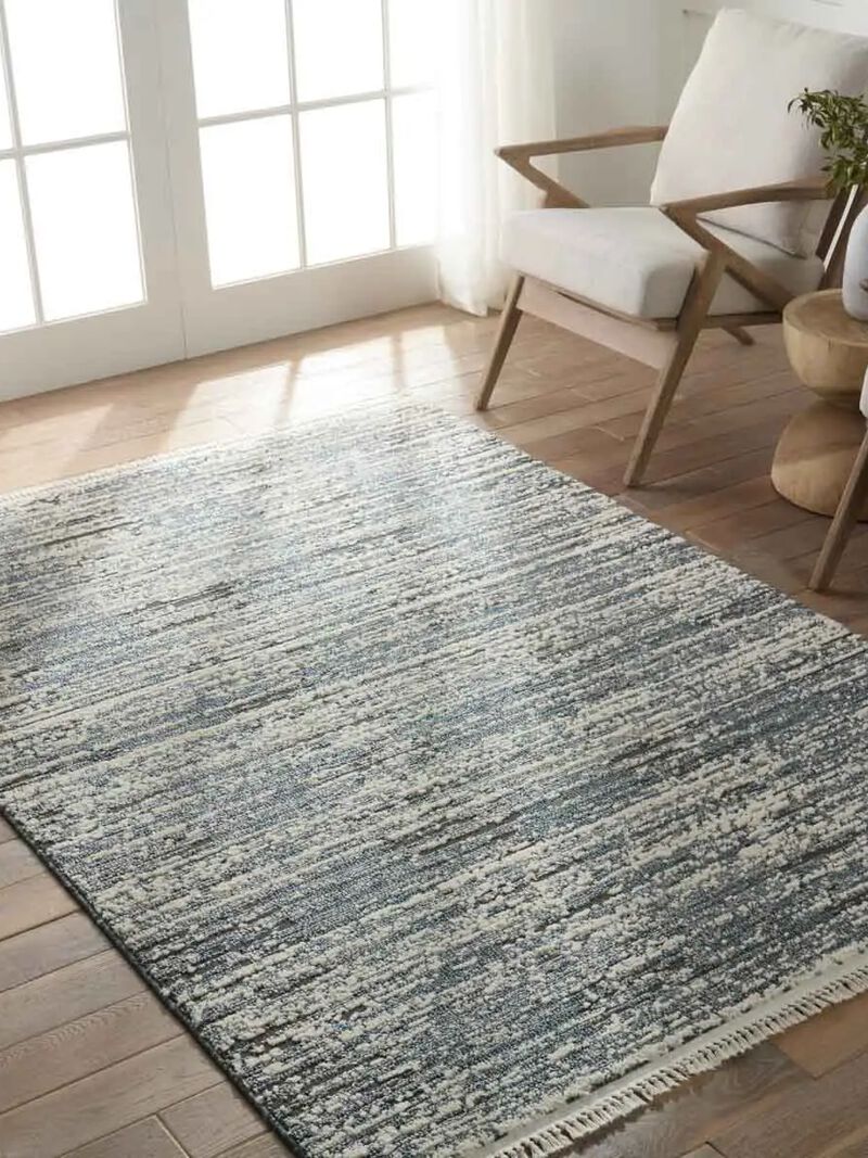 Lore Duna Blue 4' x 6' Rug