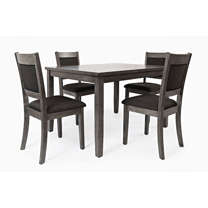 Jofran Greyson Heights 5 Pack Dining Set - Dining Table with 4 Chairs