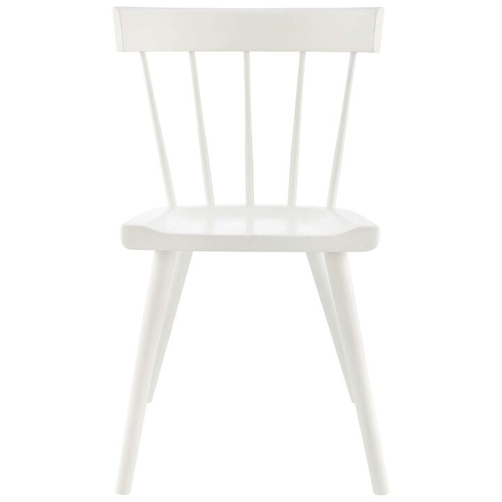 Sutter Wood Dining Side Chair-Benzara