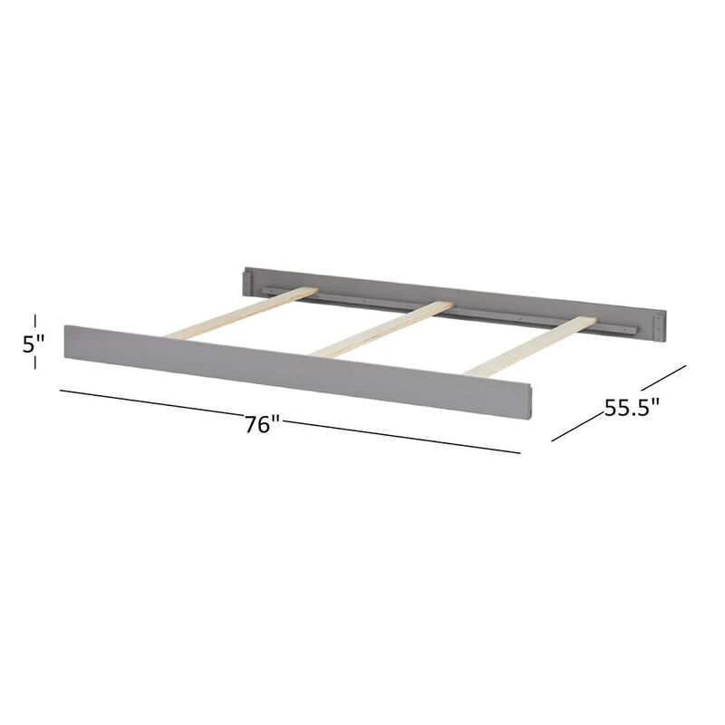 Oxford Baby Emerson Full Bed Conversion Kit Dove Gray