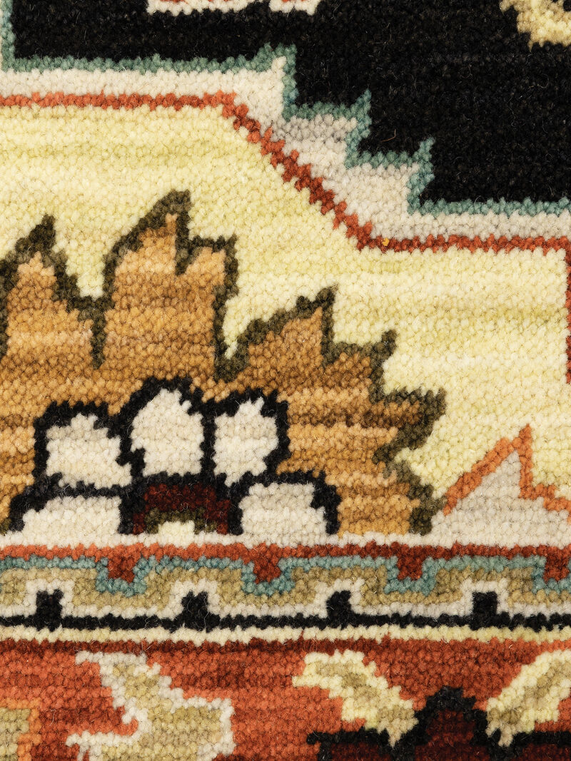 Lilihan 3'3" x 5' Black Rug