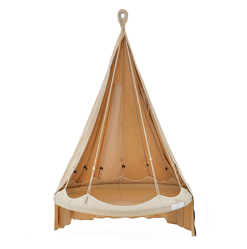 TiiPii Bed Kids Poncho Protective Weather Cover For Bambino TiiPii Bed, Tan