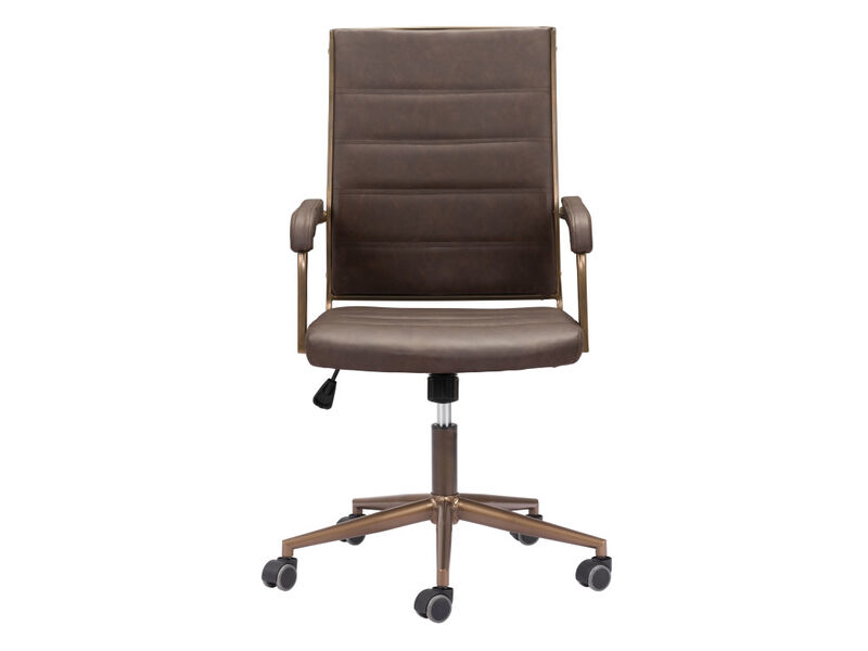 Auction Office Chair Espresso