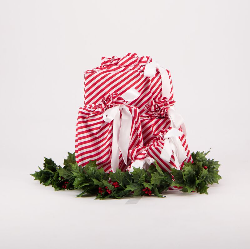 Candy Cane (5 Reusable Gift Bag Set)