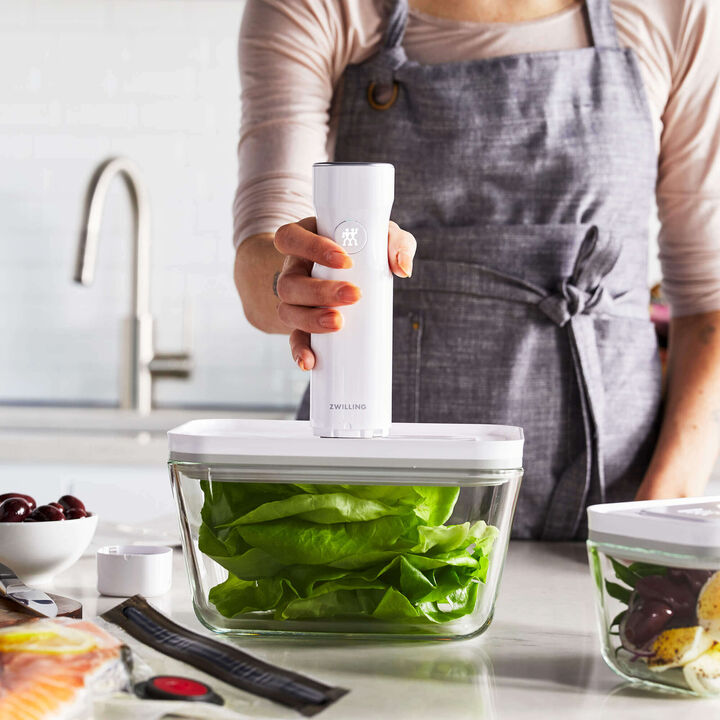 ZWILLING Fresh & Save Handheld Vacuum Sealer Machine for Easy Storage