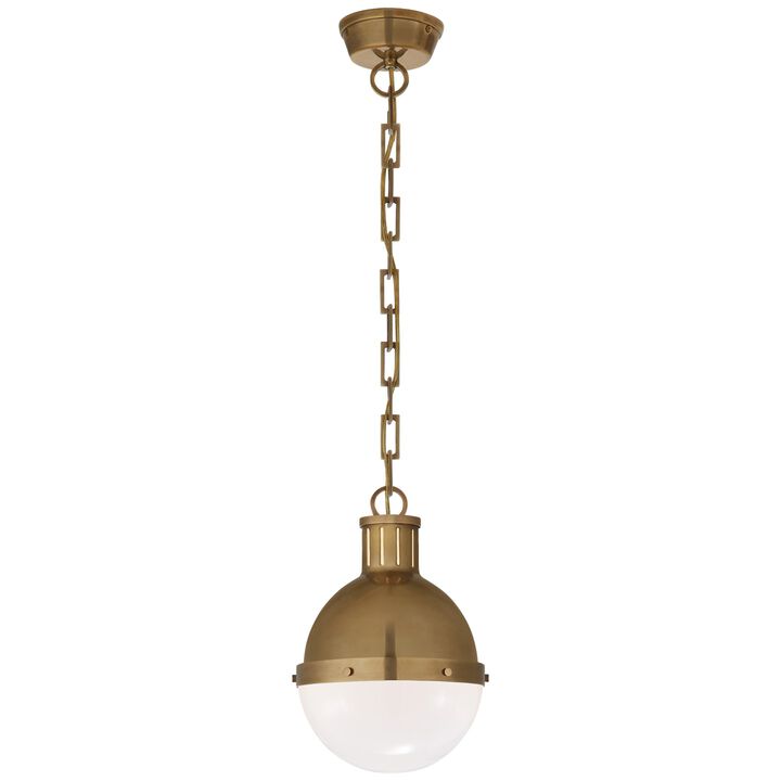 Hicks Small Brass Pendant