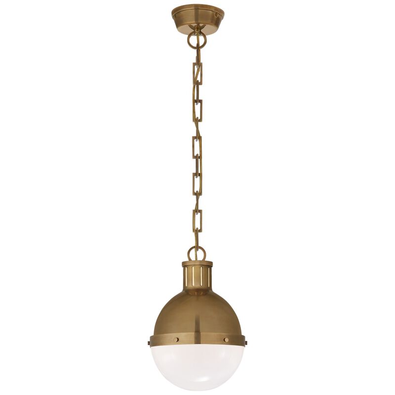 Hicks Small Brass Pendant