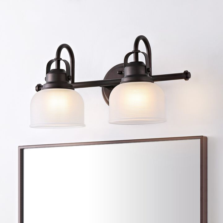 Virginia Metal/Glass LED Vanity Light