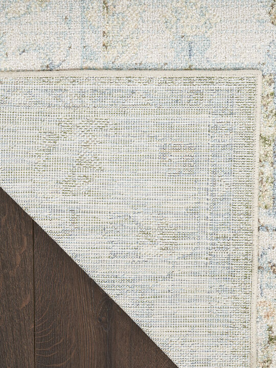 Astra Machine Washable ASW12 Blue/Green 9' x 12' Rug