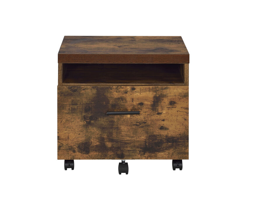 ACME Bob File Cabinet, Weathered Oak