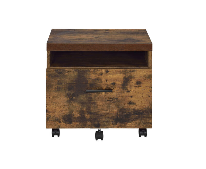 ACME Bob File Cabinet, Weathered Oak